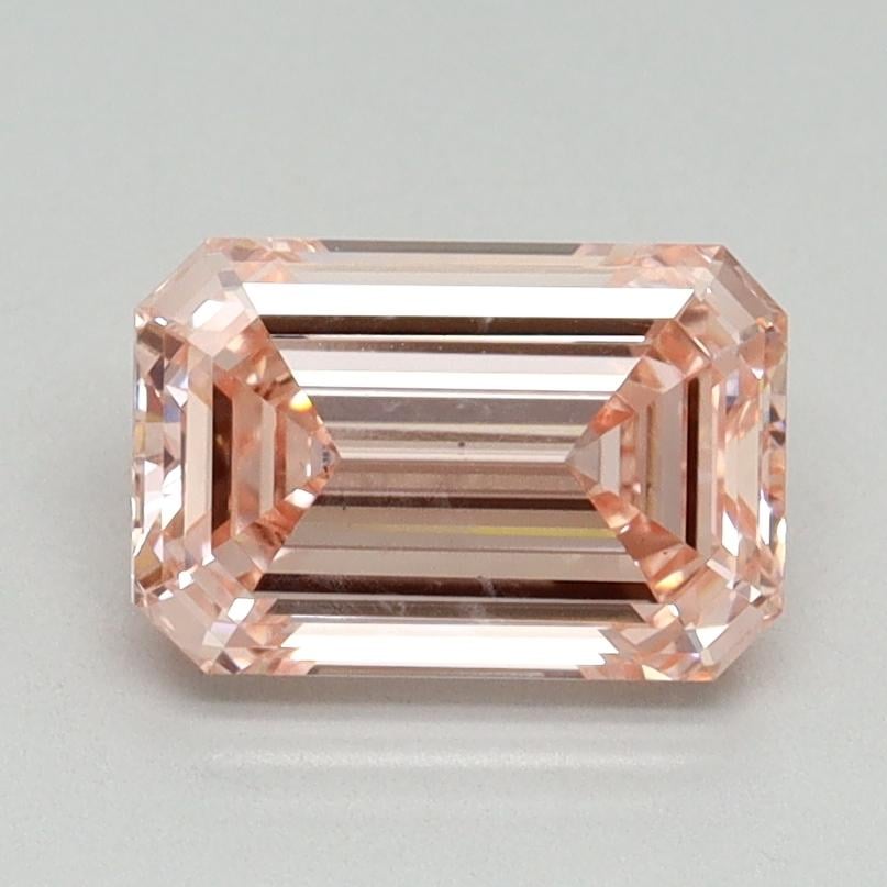1.52 Ct. Fancy Intense Pink Emerald Lab Grown Diamond