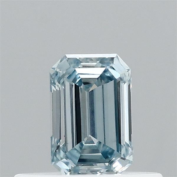 0.33 Ct. Fancy Light Greenish Blue Emerald Lab Grown Diamond