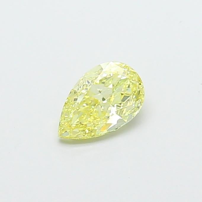 0.53 Ct. Fancy Yellow Pear Lab Grown Diamond