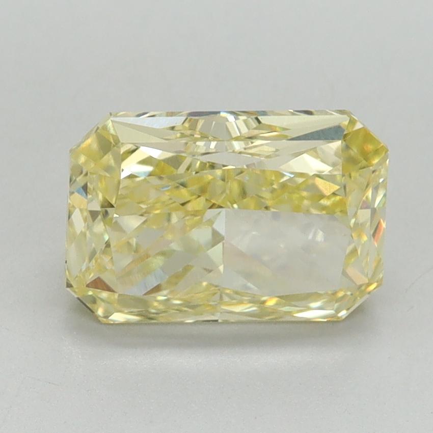 2.10 Ct. Fancy Vivid Yellow Radiant Lab Grown Diamond