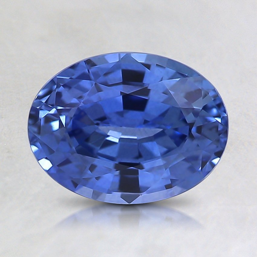 8x6mm Violet Oval Sapphire