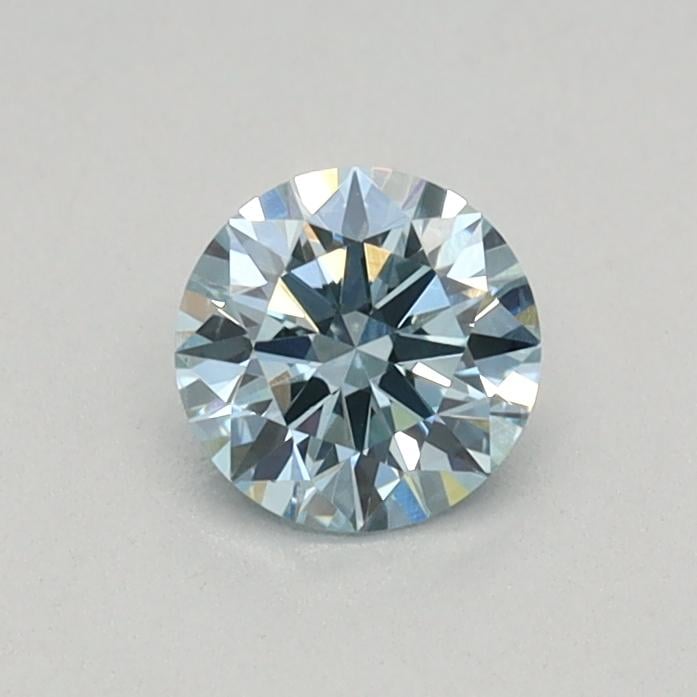 0.30 Ct. Fancy Intense Blue Round Lab Grown Diamond