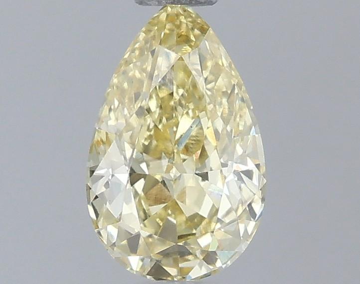 0.59 Ct. Fancy Yellow Pear Lab Grown Diamond