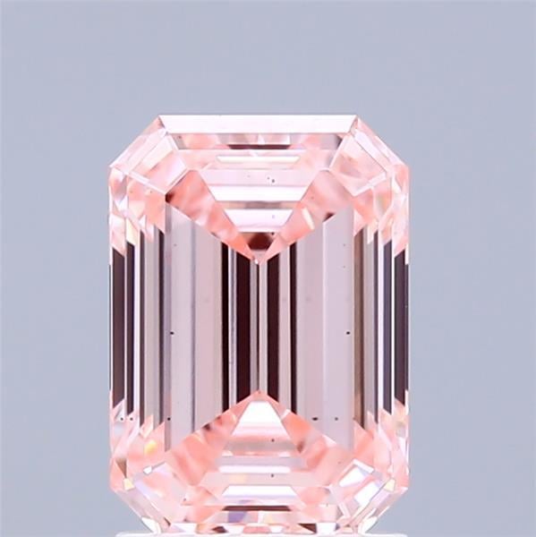 2.03 Ct. Fancy Intense Pink Emerald Lab Grown Diamond