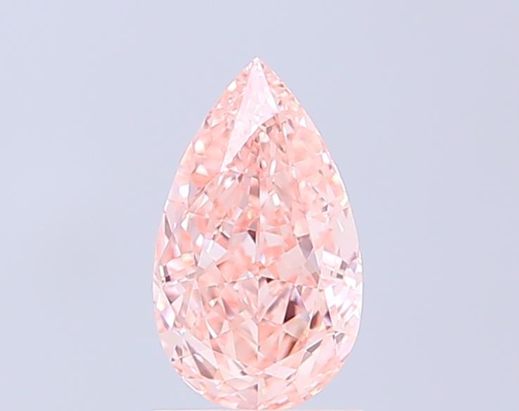 1.12 Ct. Fancy Vivid Pink Pear Lab Grown Diamond