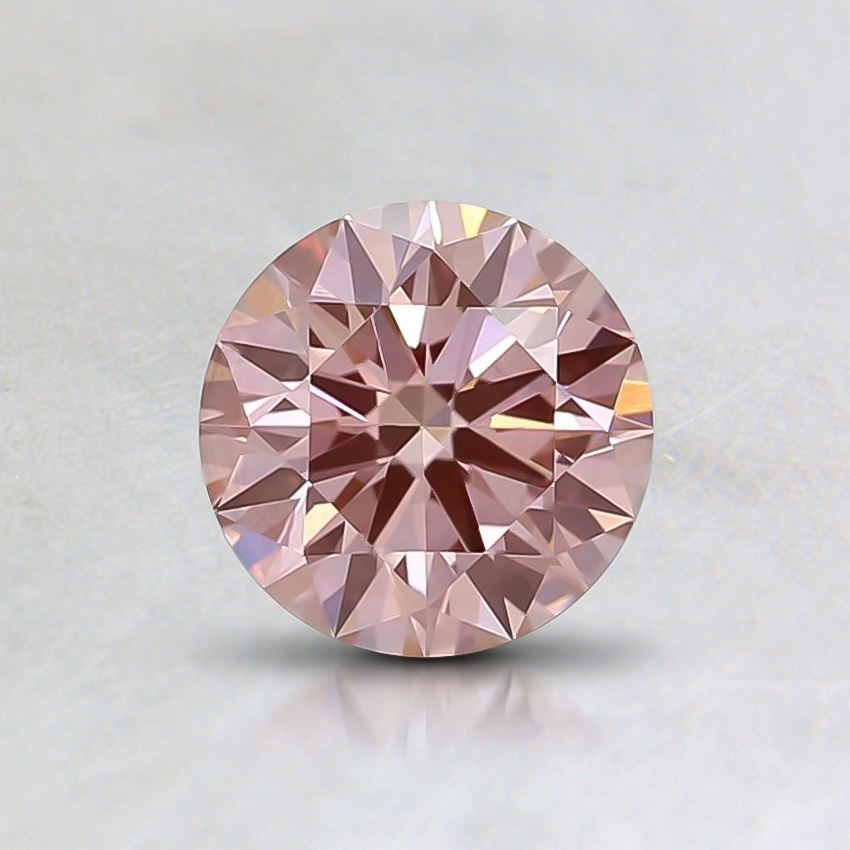 0.60 Ct. Fancy Pink Round Lab Grown Diamond