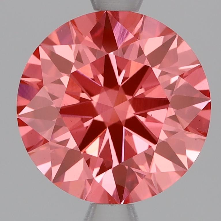 2.01 Ct. Fancy Vivid Pink Round Lab Grown Diamond