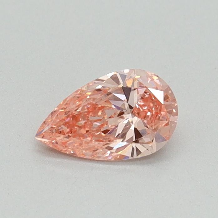 0.32 Ct. Fancy Vivid Pink Pear Lab Grown Diamond