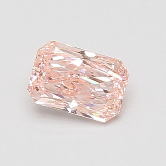 0.51 Ct. Fancy Intense Pink Radiant Lab Grown Diamond