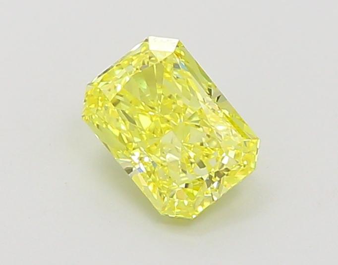 1.01 Ct. Fancy Vivid  Yellow Radiant Lab Grown Diamond