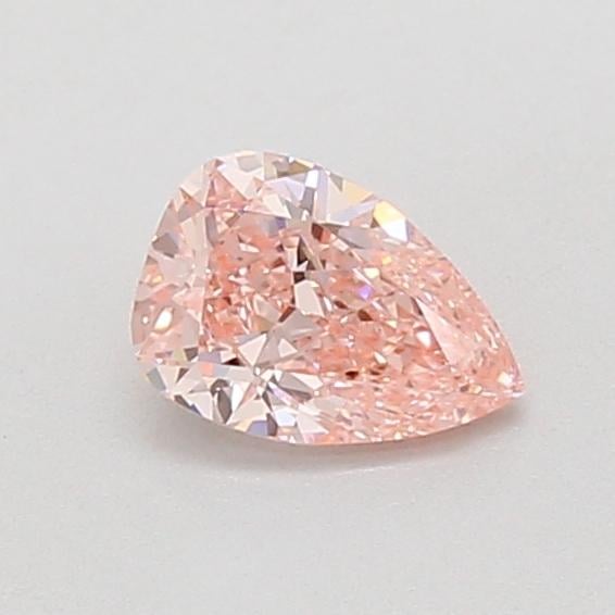 0.54 Ct. Fancy Vivid Pink Pear Lab Grown Diamond