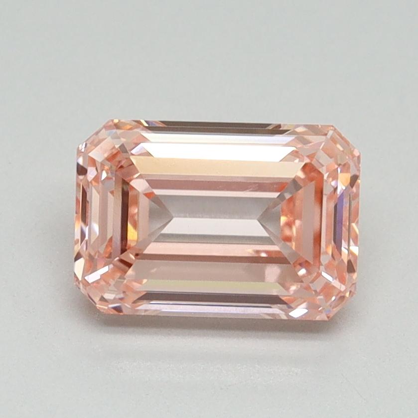 1.50 Ct. Fancy Vivid Pink Emerald Lab Grown Diamond
