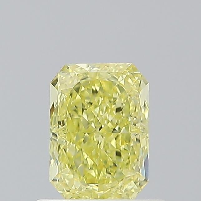 0.70 Ct. Fancy Intense  Yellow Radiant Diamond