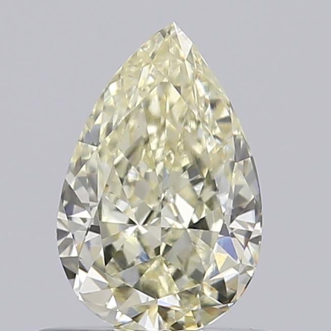 0.64 Ct. Light Yellow Pear Lab Grown Diamond