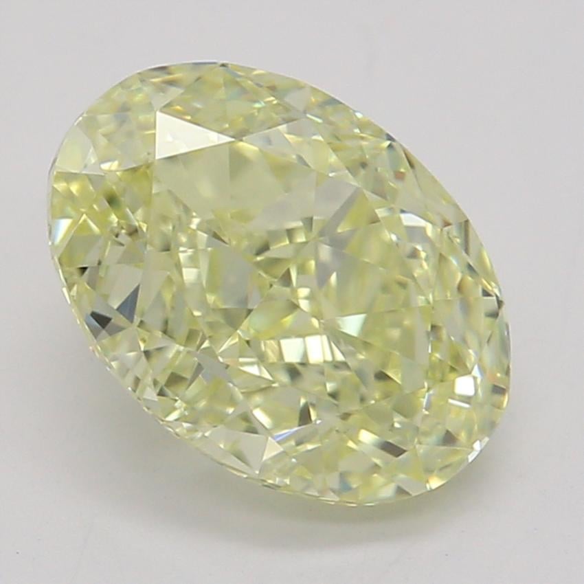 1.26 Ct. Fancy Yellow Oval Diamond