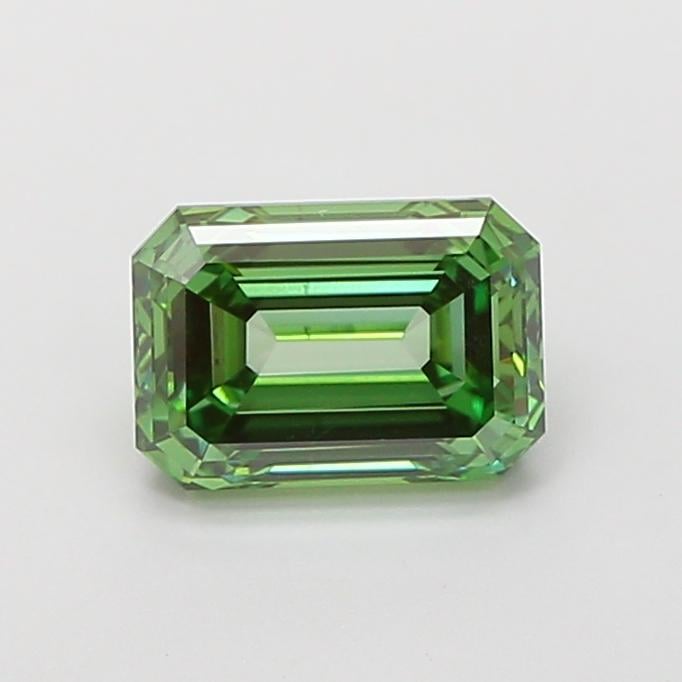 1.93 Ct. Fancy Vivid Green Emerald Lab Grown Diamond