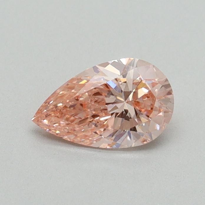 0.40 Ct. Fancy Vivid Pink Pear Lab Grown Diamond