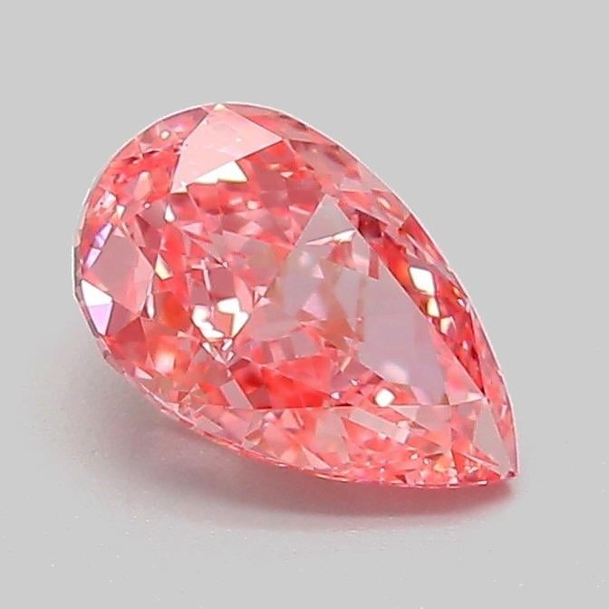 1.05 Ct. Fancy Vivid Pink Pear Lab Grown Diamond