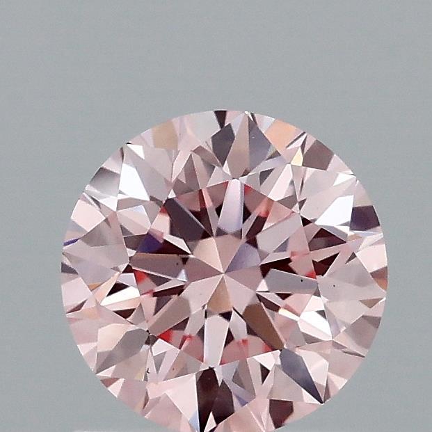 1.03 Ct. Fancy Intense Pink Round Lab Grown Diamond