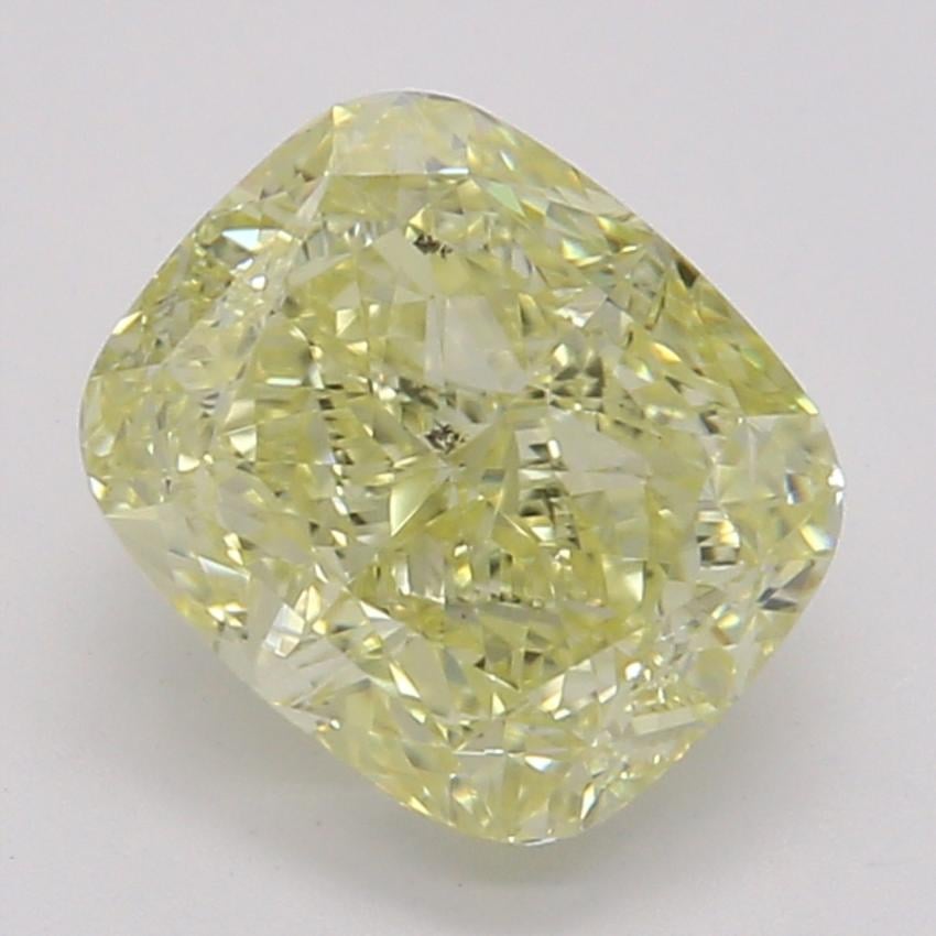 1.04 Ct. Fancy Yellow Cushion Diamond