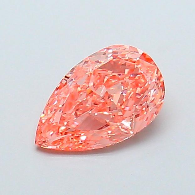 1.01 Ct. Fancy Intense Pink Pear Lab Grown Diamond