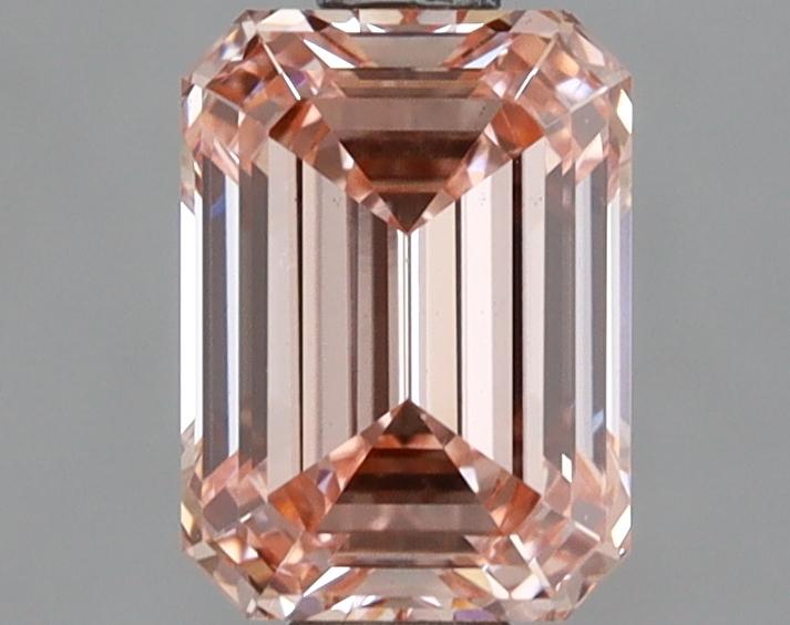 1.27 Ct. Fancy Intense  Pink Emerald Lab Grown Diamond