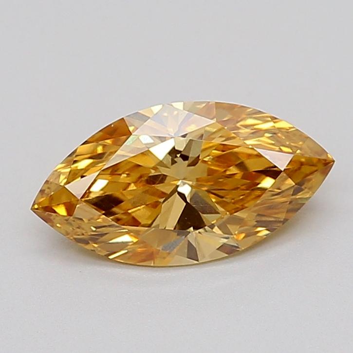 1.09 Ct. Fancy Intense  Yellow Marquise Lab Grown Diamond