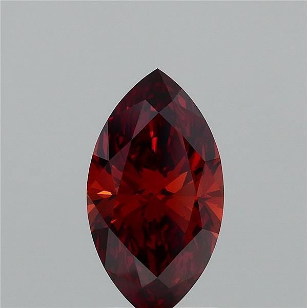 1.51 Ct. Fancy Vivid Orange Marquise Lab Grown Diamond