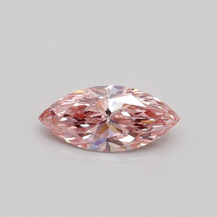 0.40 Ct. Fancy Intense Pink Marquise Lab Grown Diamond