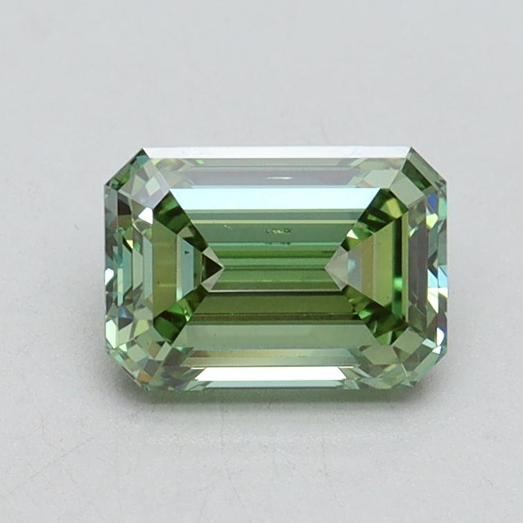 1.00 Ct. Fancy Intense Green Emerald Lab Grown Diamond