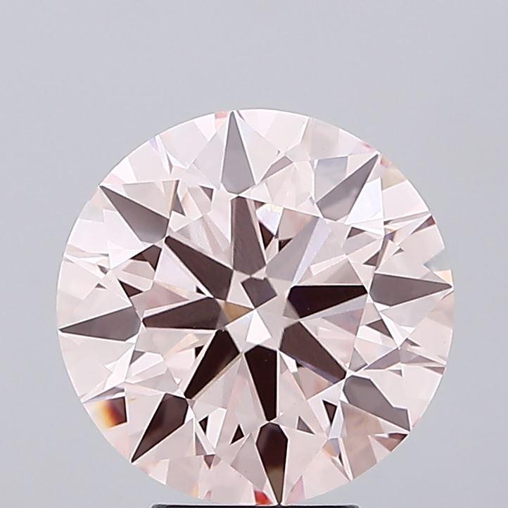 5.31 Ct. Fancy Intense Pink Round Lab Grown Diamond