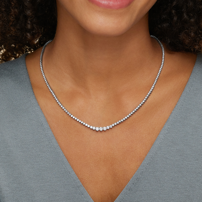 Moissanite Diamond Necklace – SacredVial