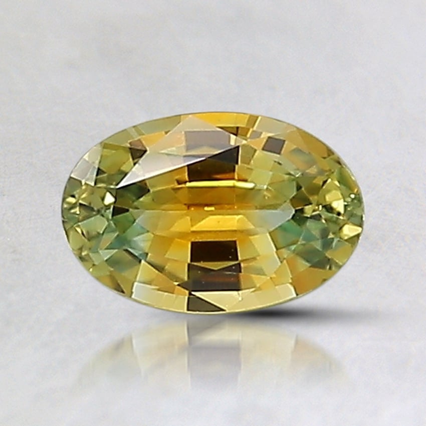 5.9x3.9mm Bi-Color Oval Montana Sapphire