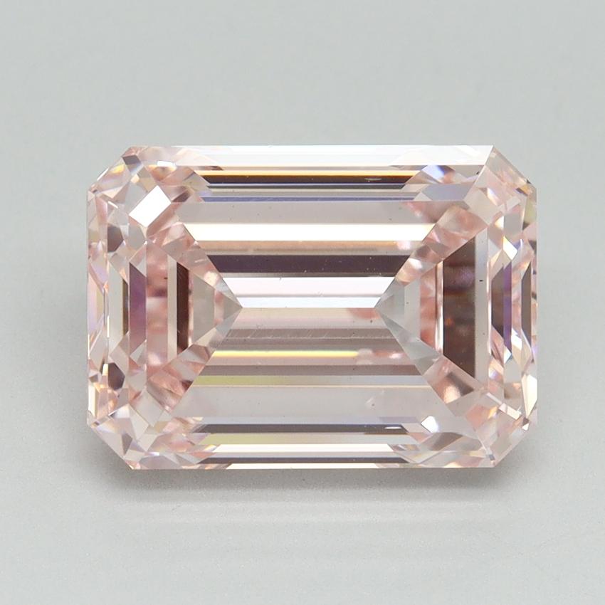 5.03 Ct. Fancy Intense Pink Emerald Lab Grown Diamond