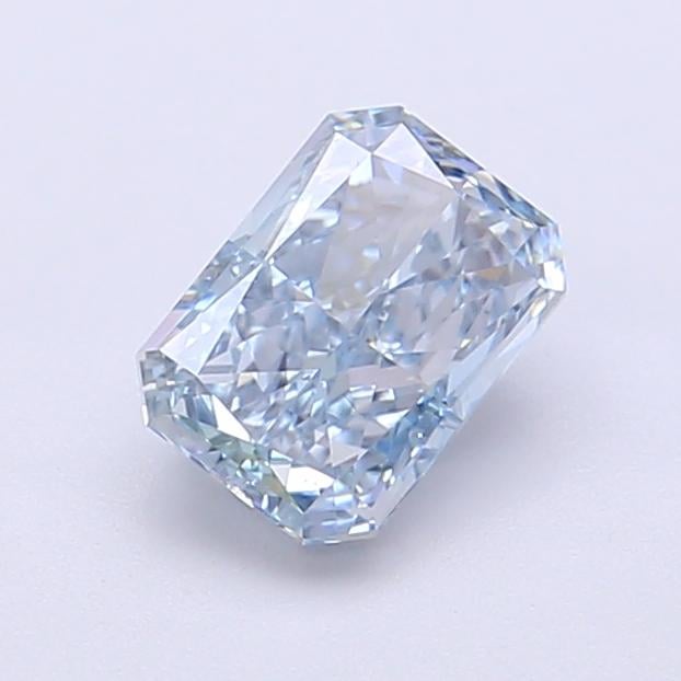 1.01 Ct. Fancy Vivid  Blue Radiant Lab Grown Diamond