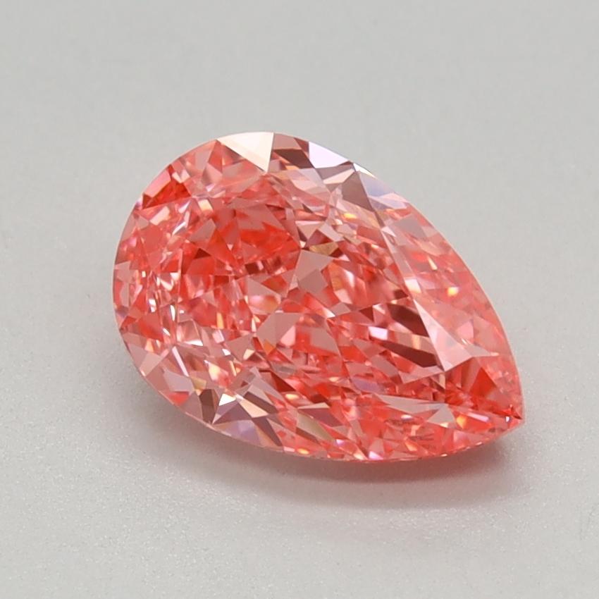 1.04 Ct. Fancy Vivid Pink Pear Lab Grown Diamond
