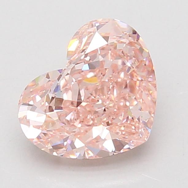 2.08 Ct. Fancy Vivid Pink Heart Lab Grown Diamond