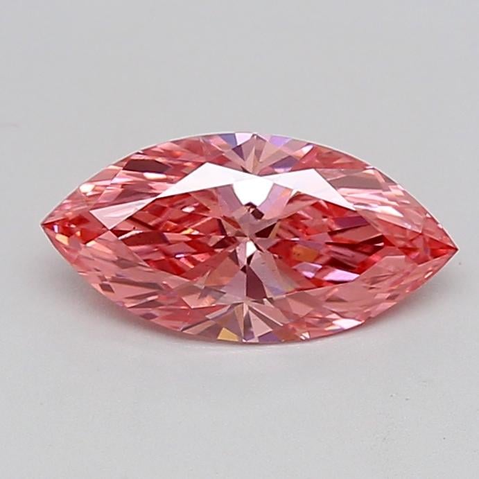 1.17 Ct. Fancy Vivid  Pink Marquise Lab Grown Diamond
