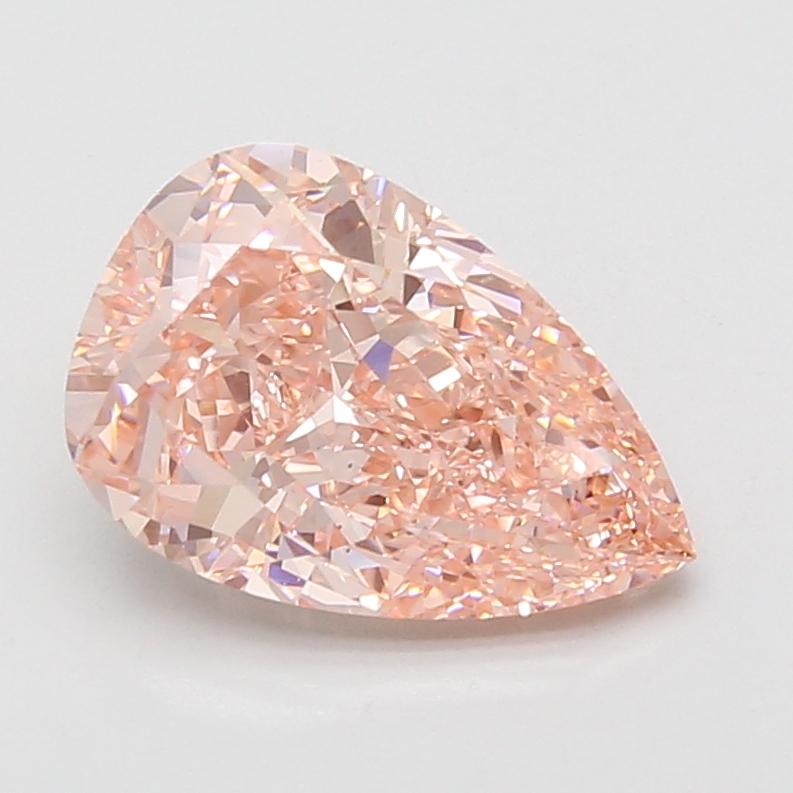 3.05 Ct. Fancy Vivid Pink Pear Lab Grown Diamond