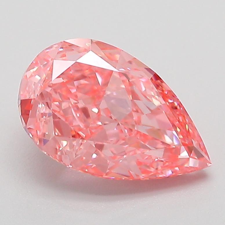 2.02 Ct. Fancy Pink Pear Lab Grown Diamond