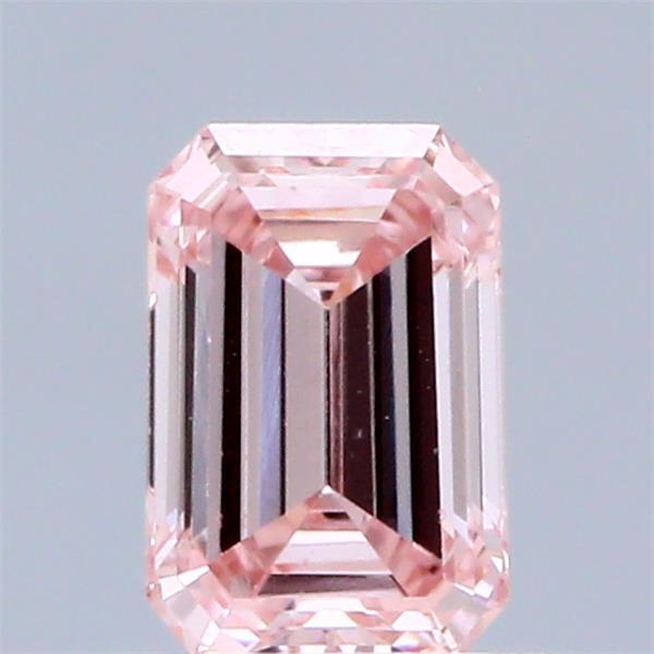 0.64 Ct. Fancy Intense Pink Emerald Lab Grown Diamond