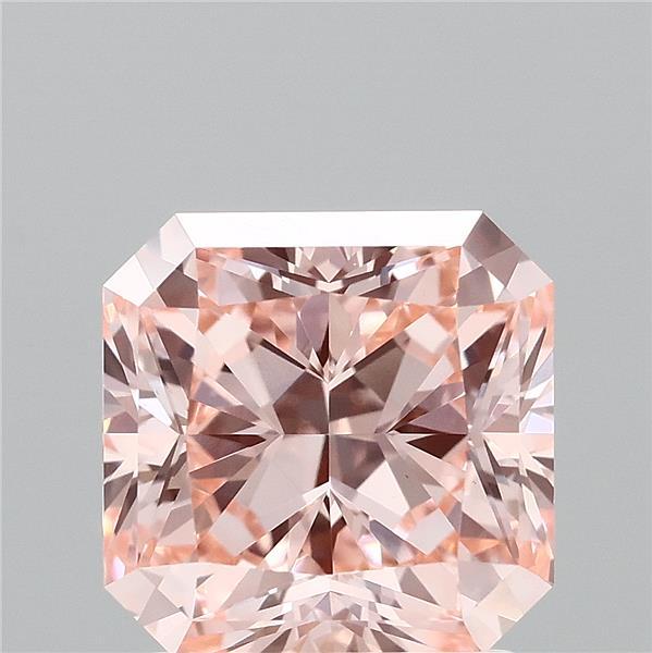 2.01 Ct. Fancy Vivid Pink Radiant Lab Grown Diamond