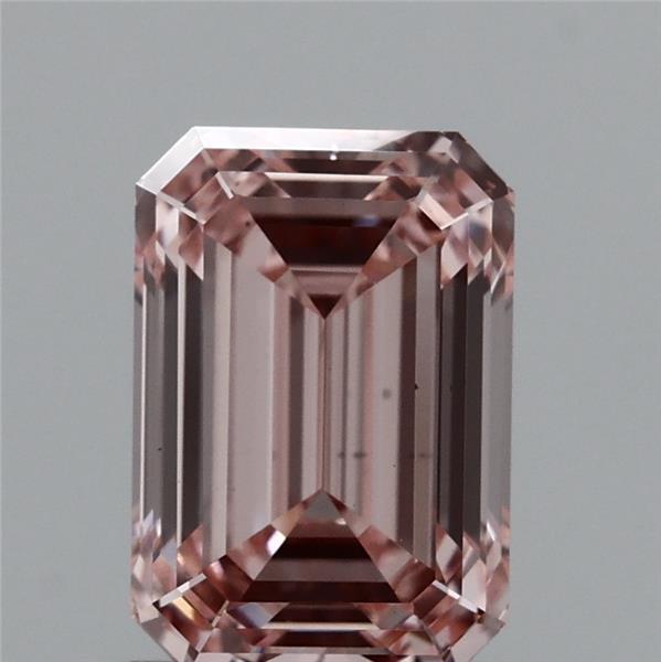 1.45 Ct. Fancy Vivid Pink Emerald Lab Grown Diamond