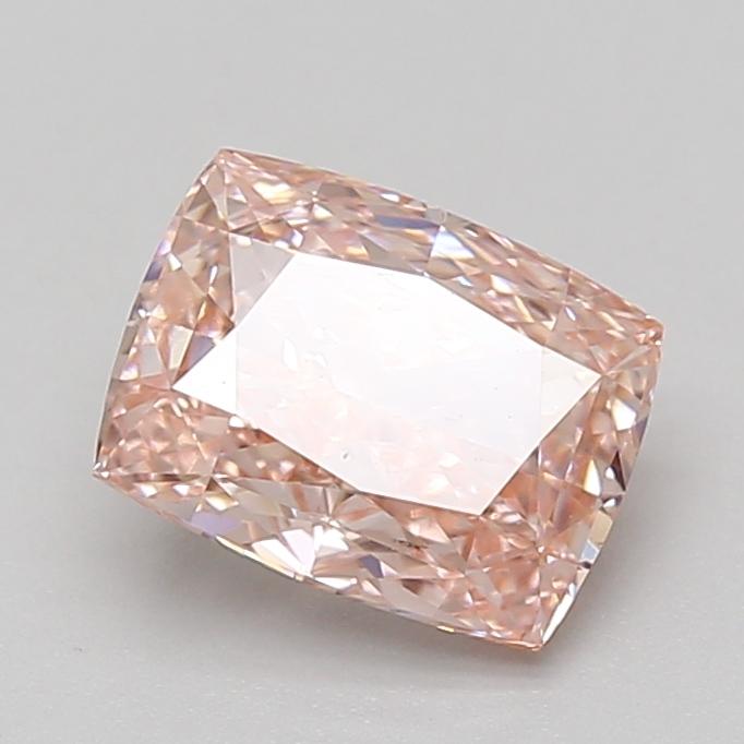 2.05 Ct. Fancy Intense Pink Cushion Lab Grown Diamond