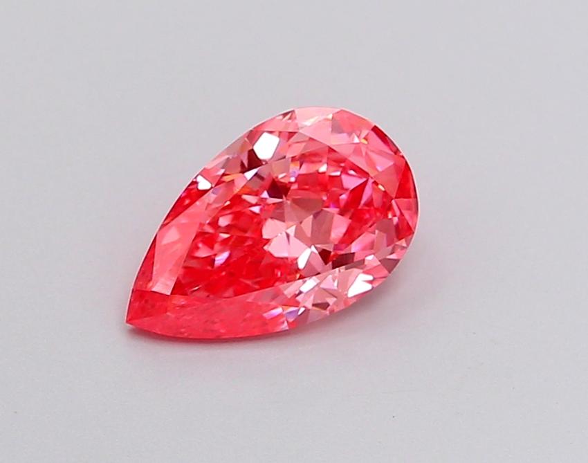 1.00 Ct. Fancy Vivid  Pink Pear Lab Grown Diamond