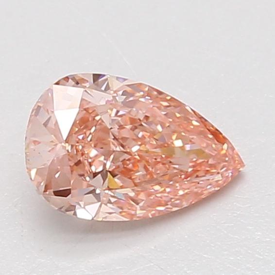1.02 Ct. Fancy Vivid Pink Pear Lab Grown Diamond