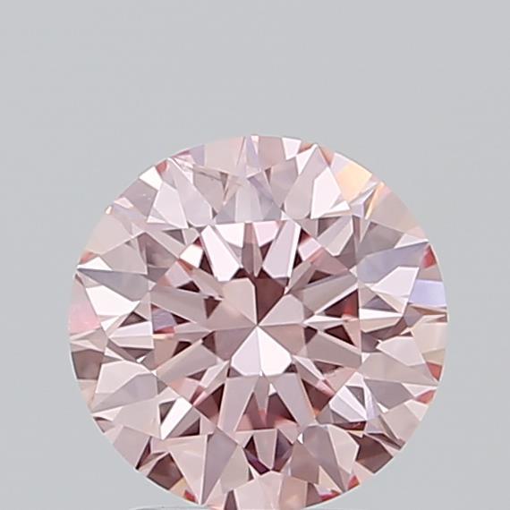 2.05 Ct. Fancy Vivid  Pink Round Lab Grown Diamond