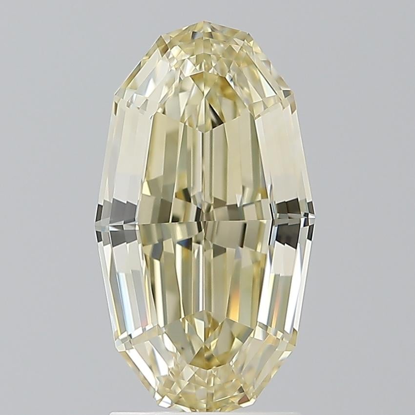 3.01 Ct. Fancy Light Brownish Yellow Oval Diamond