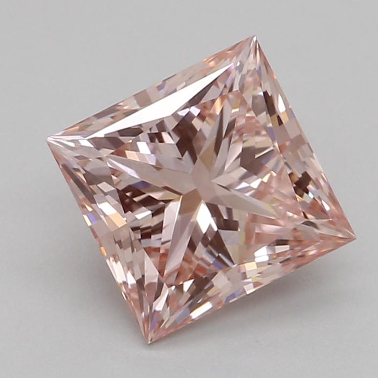 1.04 Ct. Fancy Intense Pink Princess Lab Grown Diamond
