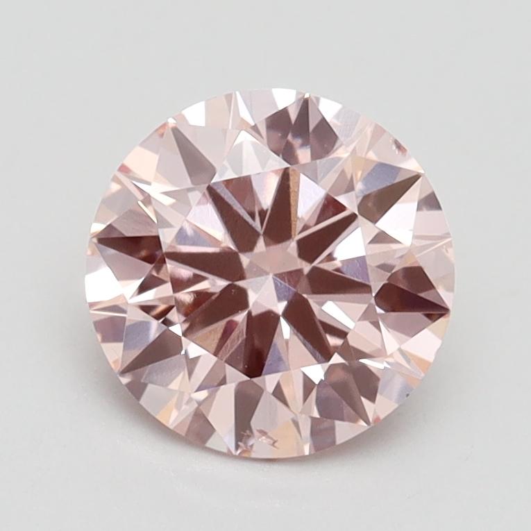1.30 Ct. Fancy Intense Pink Round Lab Grown Diamond